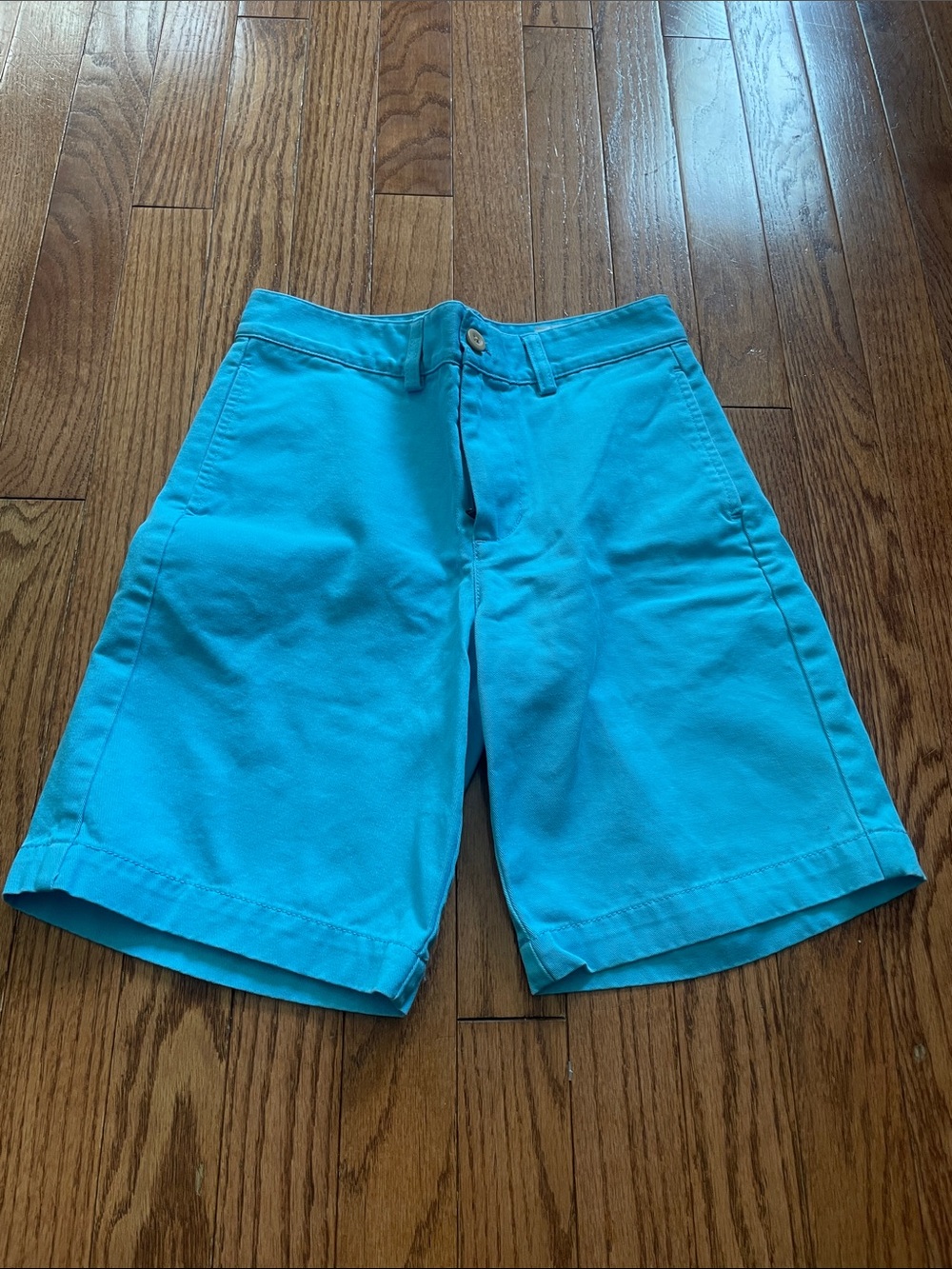 Vineyard Vines Blue Cotton Twill Shorts Boy’s Sz 10